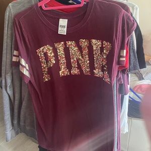 Pink Victoria’s Secret shirt